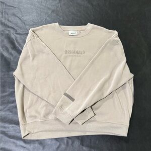 Brooklyn Cloth Men's Tan Crewneck Sweater